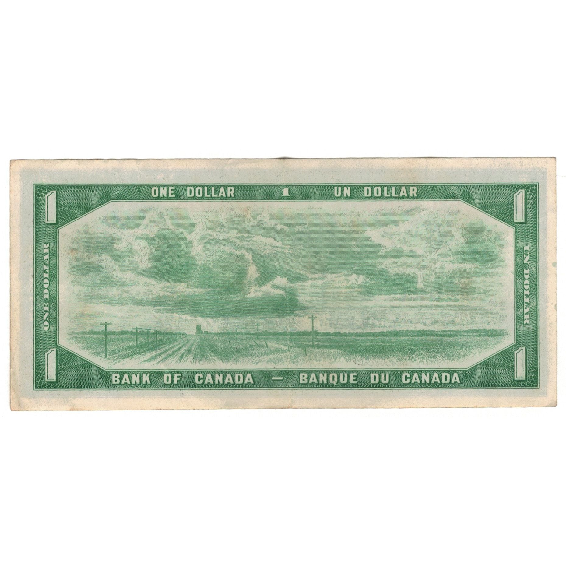 Geldschein, Kanada, 1 Dollar, 1954, KM:74a, SS