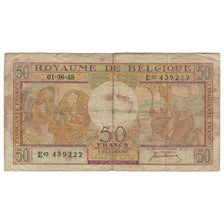 Banknote, Belgium, 50 Francs, 1956, 1948-06-01, KM:133b, VG(8-10)