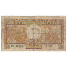 Geldschein, Belgien, 50 Francs, 1956, 1948-06-01, KM:133b, SGE