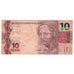 Banknote, Brazil, 10 Reais, 2010, 2010, KM:253, VF(20-25)