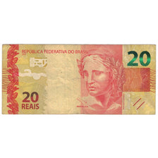 Banknote, Brazil, 20 Reais, KM:254, VF(20-25)