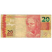 Banknote, Brazil, 20 Reais, KM:254, VF(20-25)