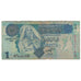 Banknote, Libya, 1 Dinar, 2004, KM:68a, VG(8-10)