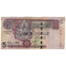 Banknote, Libya, 5 Dinars, KM:69b, VF(20-25)