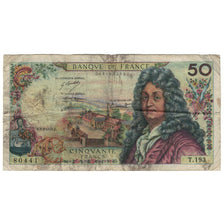 France, 50 Francs, Racine, 1972, T.193, B, Fayette:64.2, KM:148d