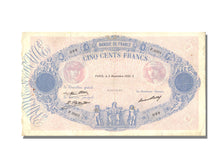 FRANCE, 500 Francs, 1932, KM #66l, 1932-11-03, VF(20-25), Fayette #30.35