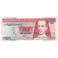 Banknot, Guatemala, 10 Quetzales, 1995, 1995-06-16, KM:101, UNC(63)