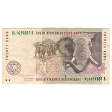 Geldschein, Südafrika, 20 Rand, KM:124b, SS