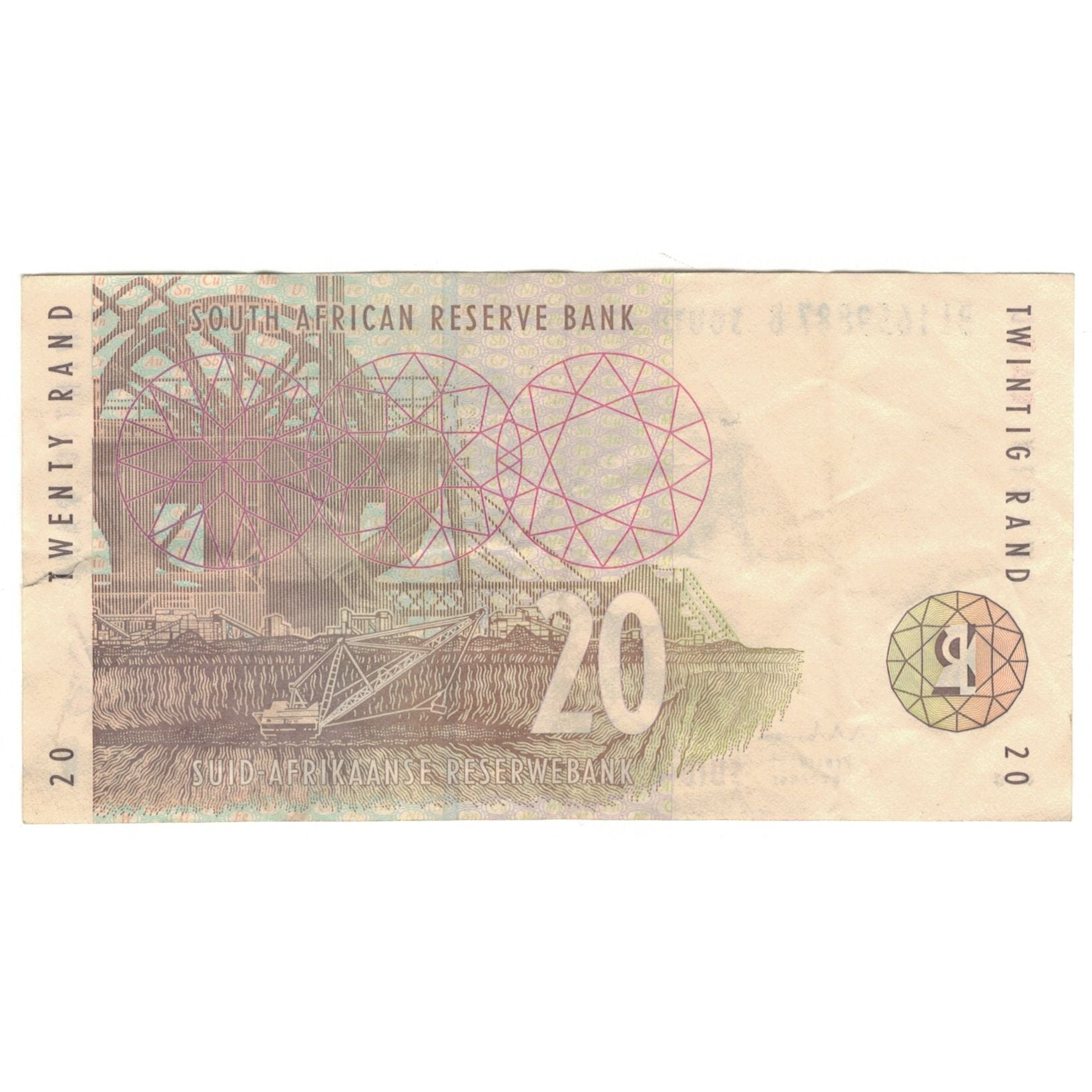 Banknote, South Africa, 20 Rand, KM:124b, EF(40-45)
