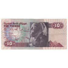 Geldschein, Ägypten, 10 Pounds, KM:51, VZ