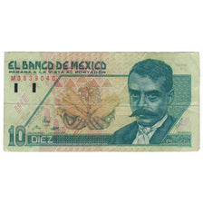 Nota, México, 10 Nuevos Pesos, 1992-12-10, KM:99, VF(20-25)