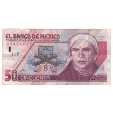 Geldschein, Mexiko, 50 Nuevos Pesos, 1992, 1992-12-10, KM:101, S