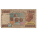 Banknote, Central African States, 500 Francs, 2002, KM:106T, VG(8-10)