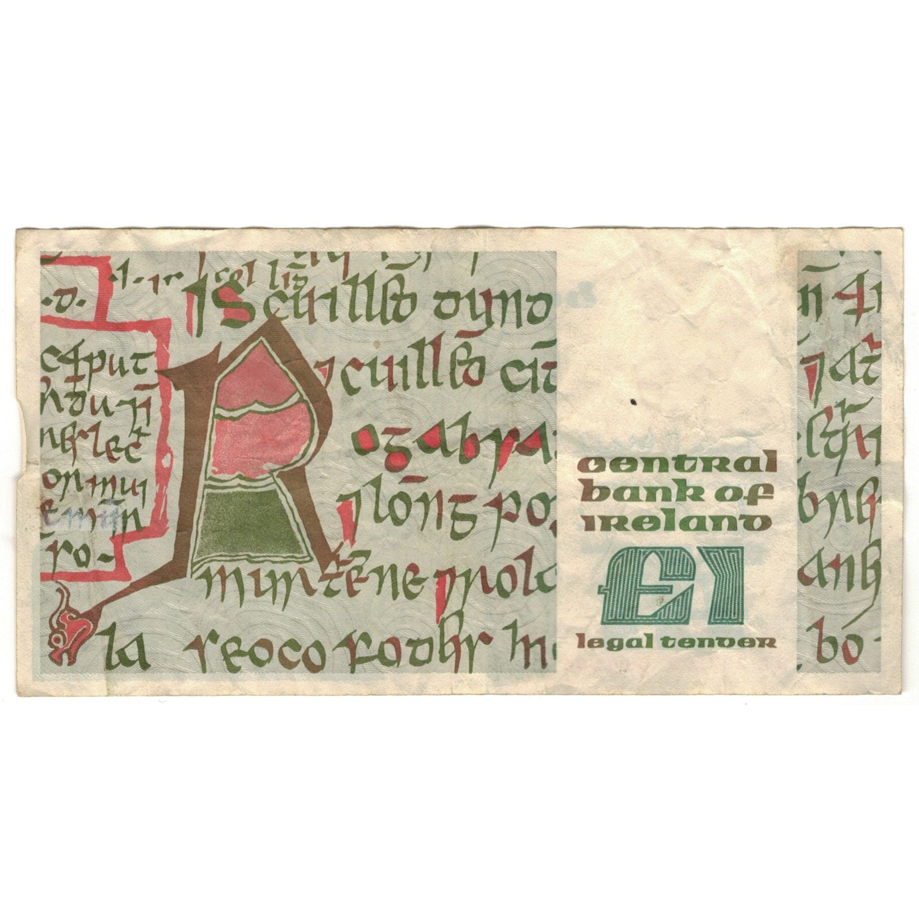 Banknote, Ireland - Republic, 1 Pound, 1986, 1986-01-06, KM:70c, VF(20-25)