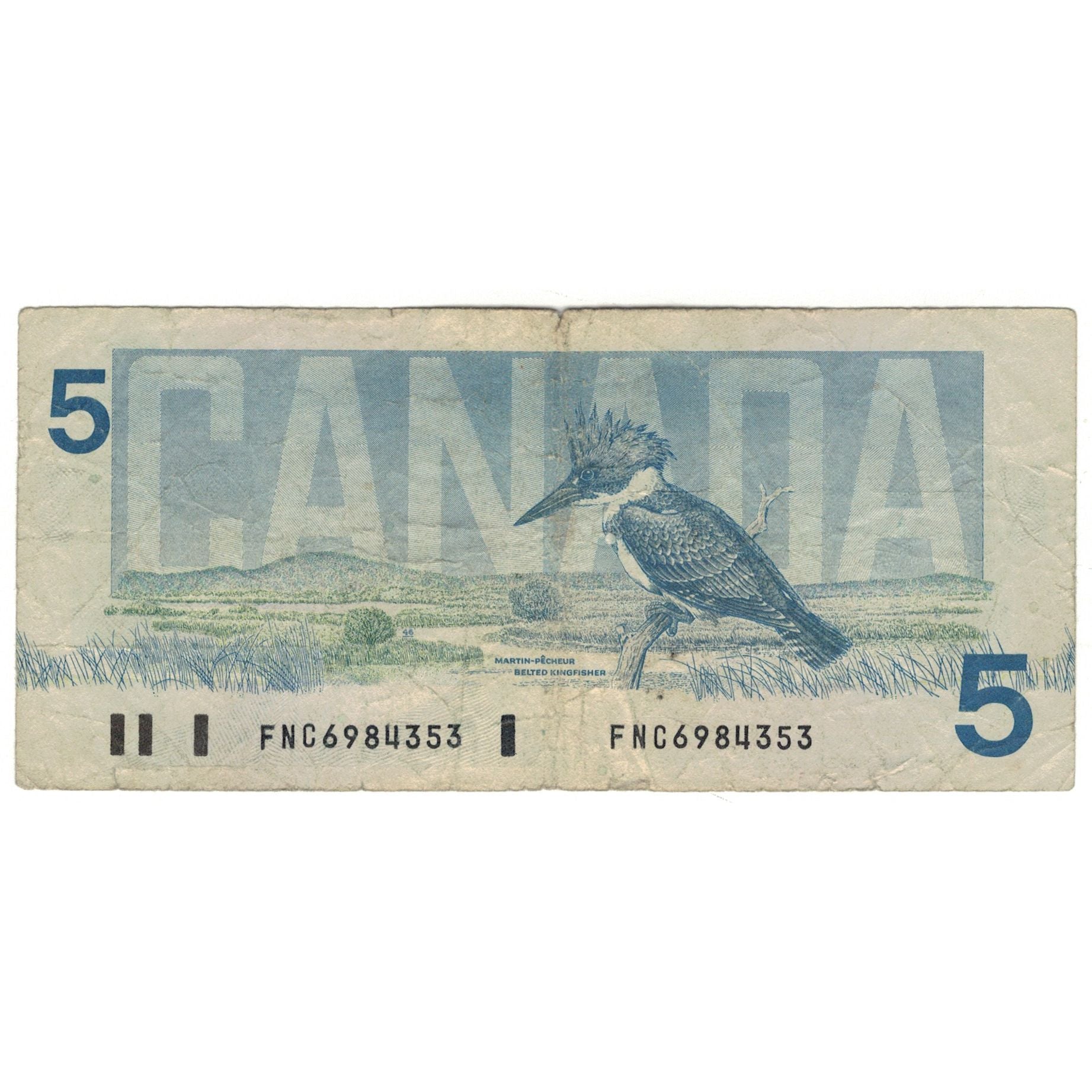 Banknote, Canada, 5 Dollars, 1986, KM:95b, VG(8-10)