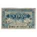 Banknote, Algeria, 1 Franc, 1944, KM:101, VG(8-10)