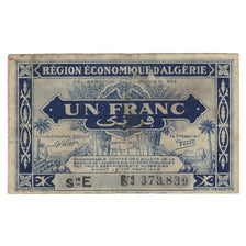 Banknote, Algeria, 1 Franc, 1944, KM:98b, VG(8-10)