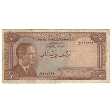 Banknote, Jordan, 1/2 Dinar, KM:13c, VF(20-25)