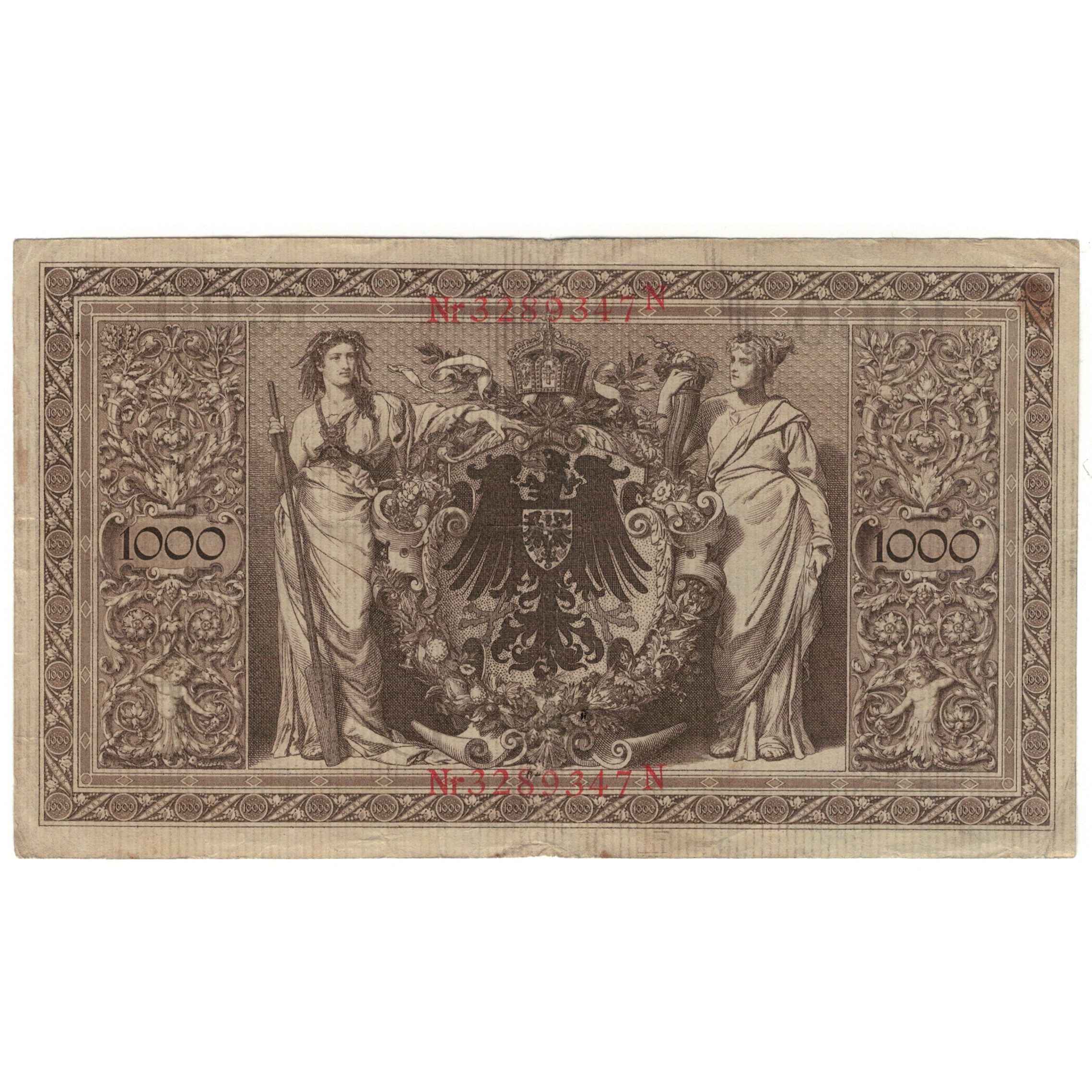 Banknote, Germany, 1000 Mark, 1910, 1910-04-21, VF(20-25)