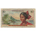 Banknote, French Antilles, 10 Francs, KM:8b, VG(8-10)