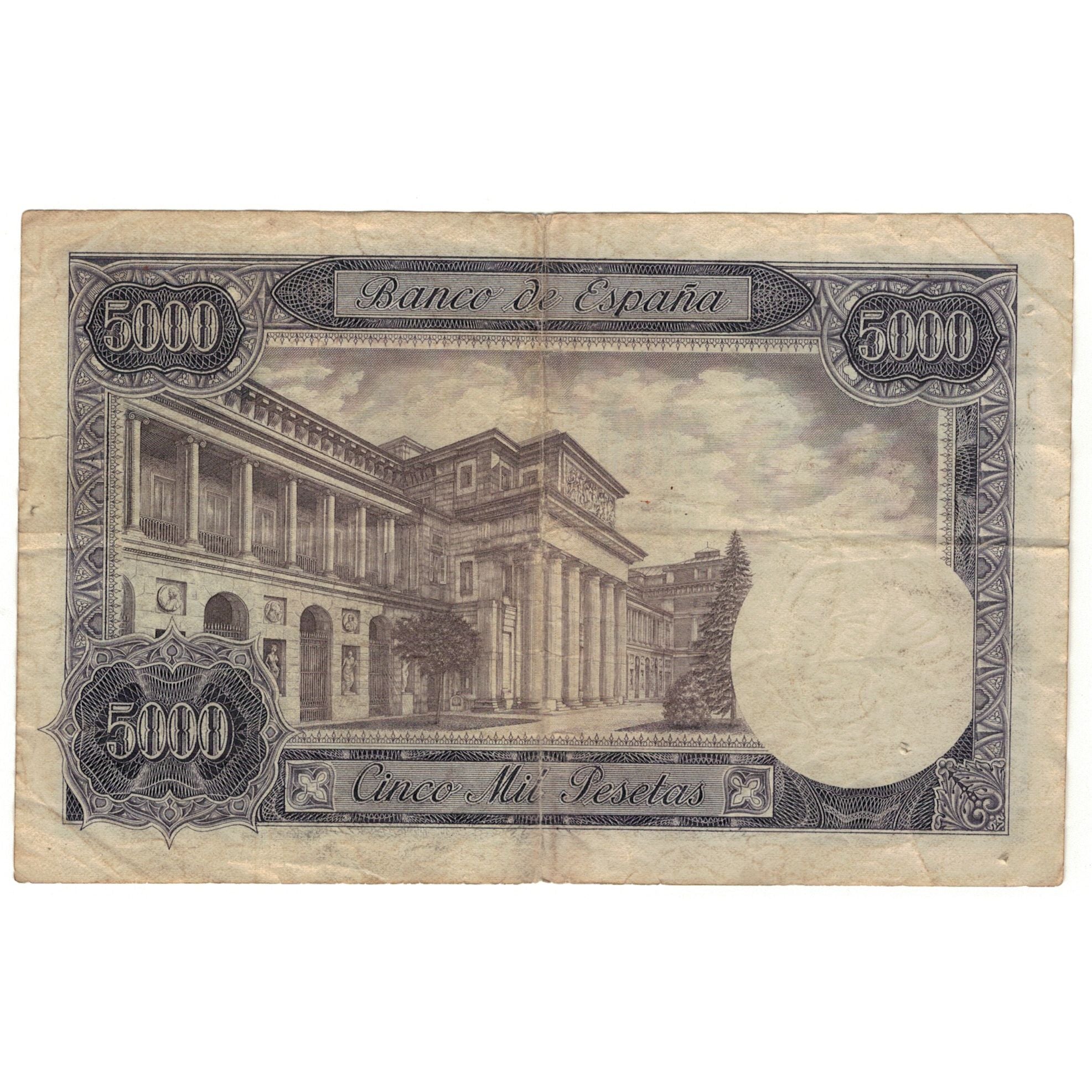Banknote, Spain, 5000 Pesetas, 1978, 1976-02-06, KM:155, VF(20-25)