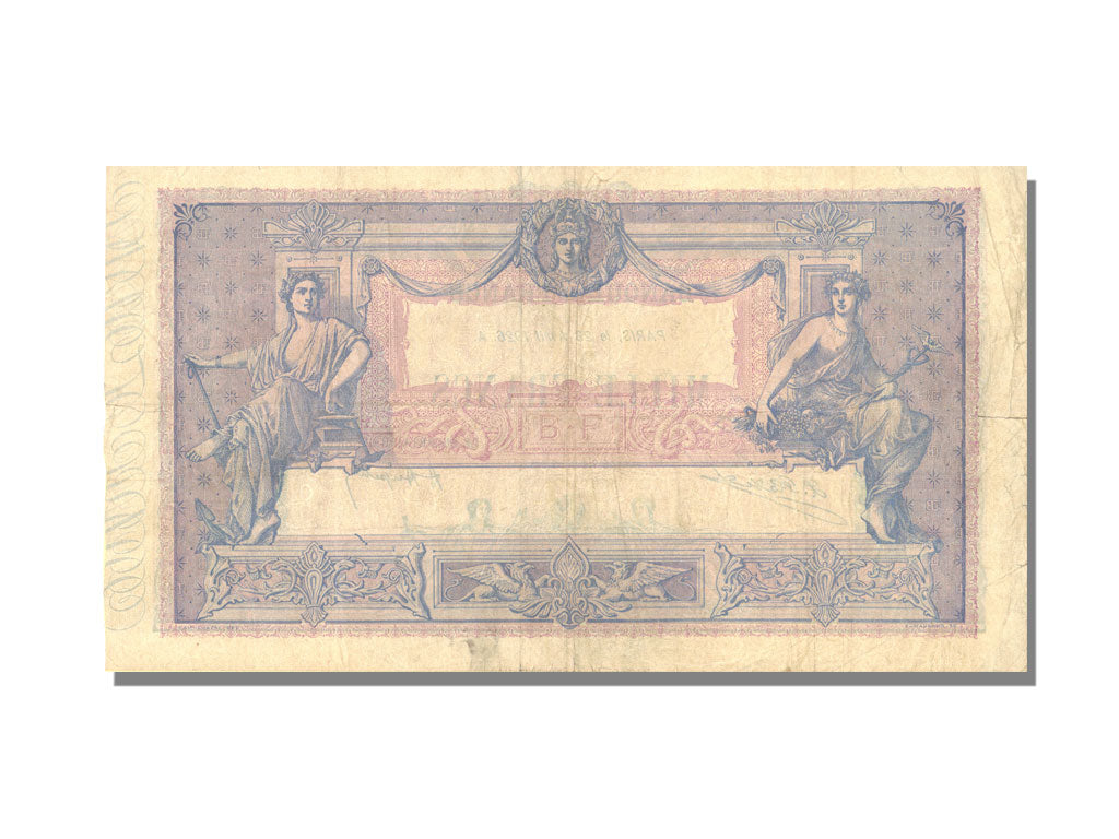 Banknote, France, 1000 Francs, 1 000 F 1889-1926 ''Bleu et Rose'', 1926