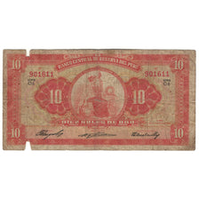 Banknote, Peru, 10 Soles, 1958, 1958-08-21, KM:82, AG(1-3)