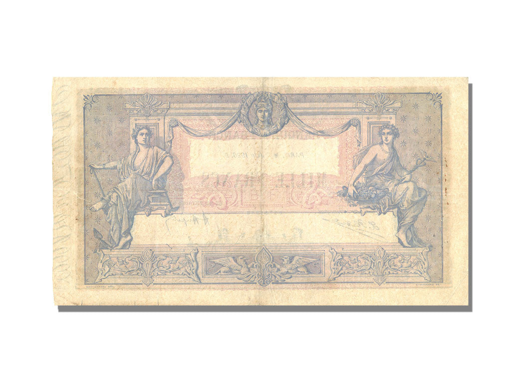 Biljet, Frankrijk, 1000 Francs, 1 000 F 1889-1926 ''Bleu et Rose'', 1926
