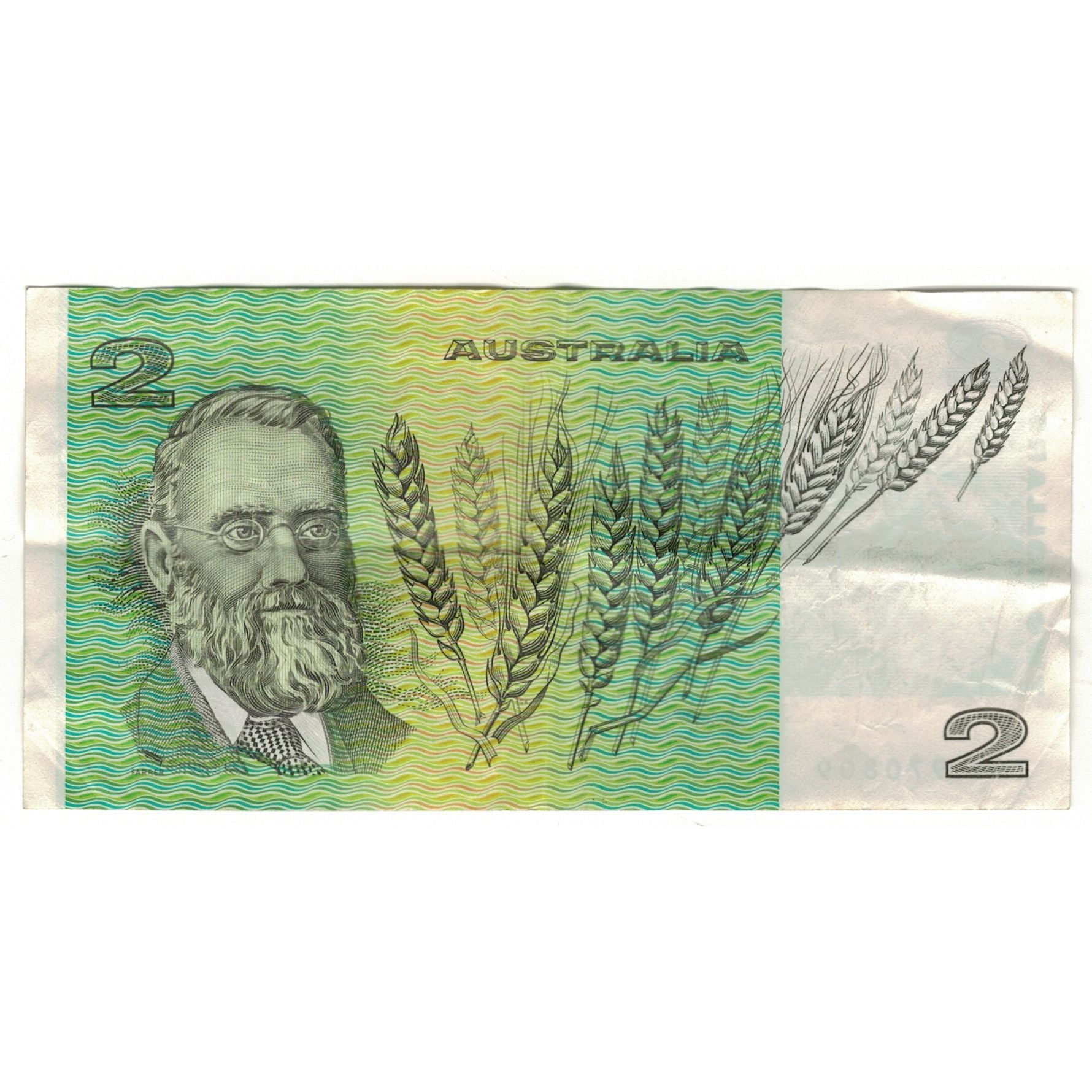 Geldschein, Australien, 2 Dollars, KM:43c, SS