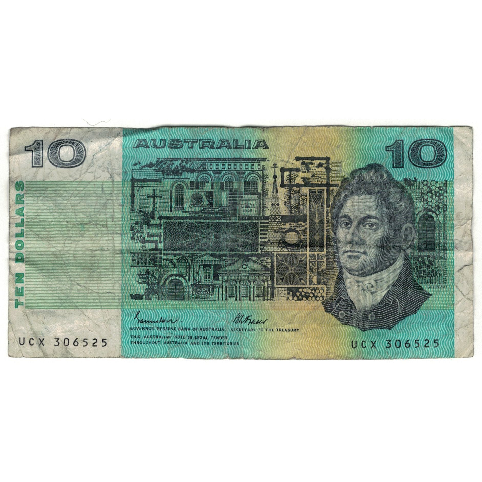 Billet, Australie, 10 Dollars, 1985, KM:45e, B