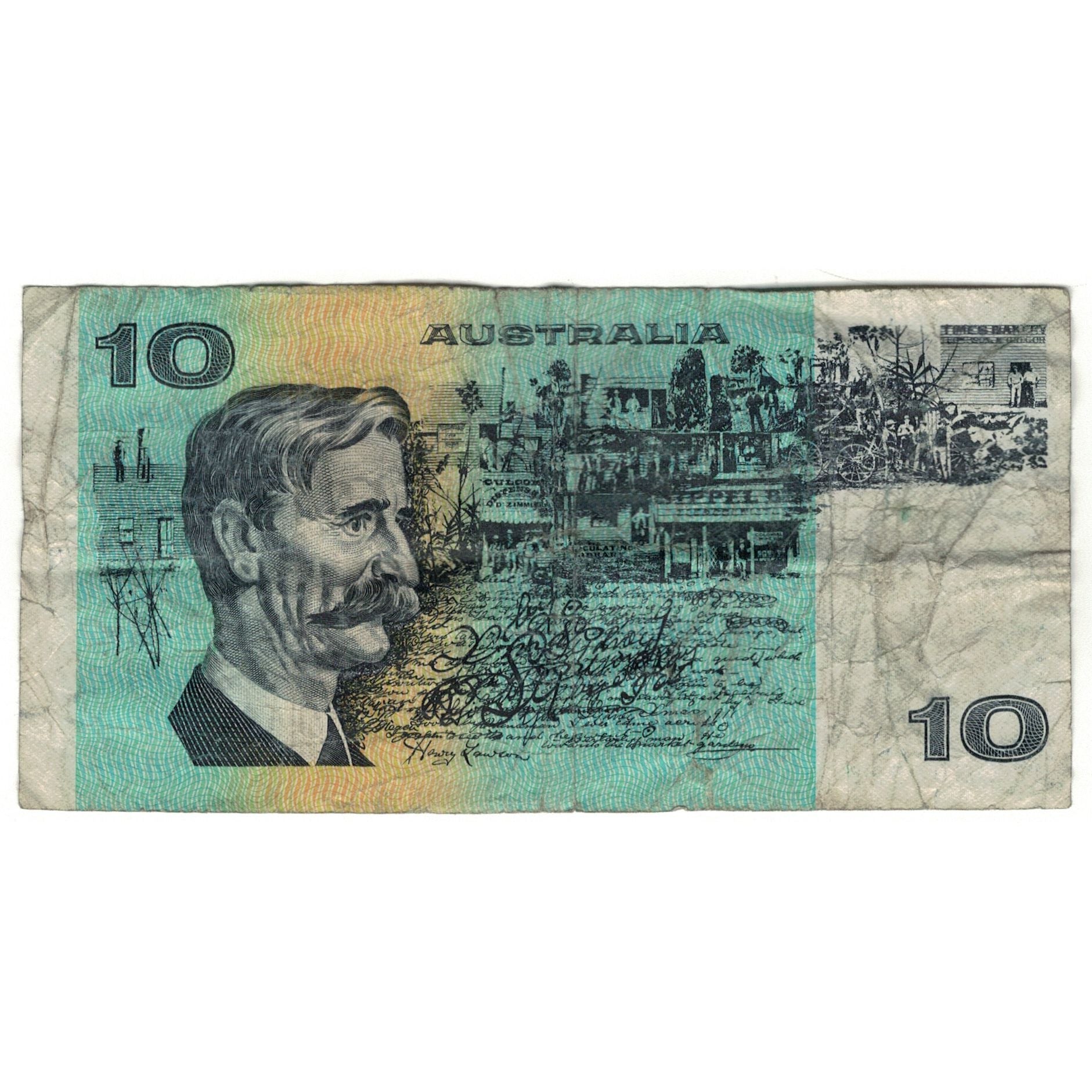 Billet, Australie, 10 Dollars, 1985, KM:45e, B