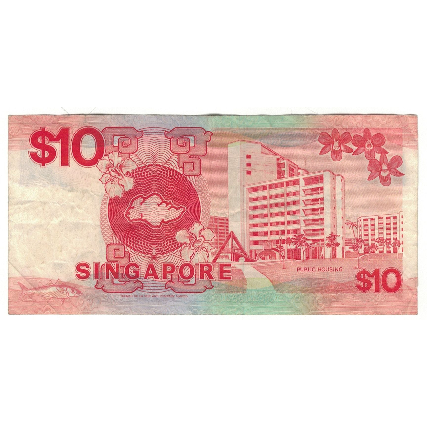 Geldschein, Singapur, 10 Dollars, 1988, KM:20, S