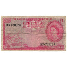 Banknote, British Caribbean Territories, 1 Dollar, 1958, 1958-01-02, KM:7a