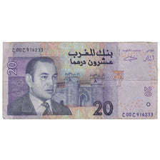Banconote, Marocco, 20 Dirhams, KM:68, MB