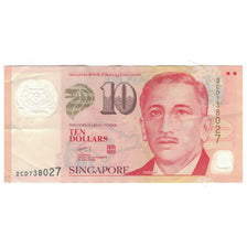 Banknote, Singapore, 10 Dollars, KM:40, EF(40-45)