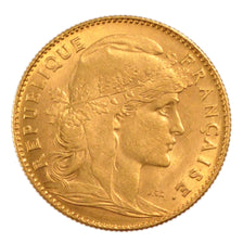 FRANCE, Marianne, 10 Francs, 1912, Paris, AU(50-53), Gold, Gadoury #1017, 3.20