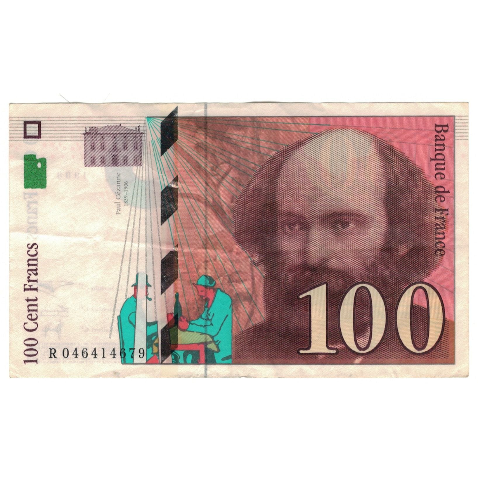 Francia, 100 Francs, 1998, 046414679, BB, Fayette:74.2, KM:158a