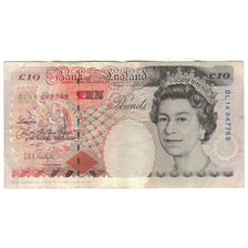 Banknote, Great Britain, 10 Pounds, 1993-1998, KM:386a, VF(20-25)