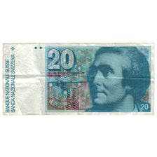 Billete, 20 Franken, Suiza, KM:55e, BC