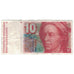 Billete, 10 Franken, Suiza, KM:53a, BC