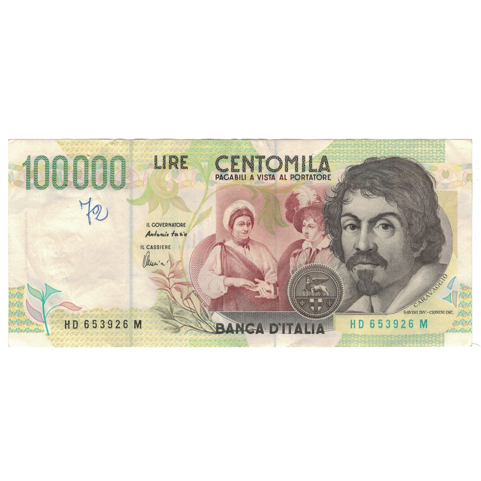 Banknote, Italy, 100,000 Lire, 1994, 1994-05-06, KM:117a, EF(40-45)