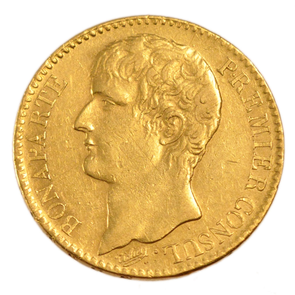 FRANCE, Napoléon I, 40 Francs, 1804, Paris, AU(50-53), Gold, Gadoury #1080, 1...