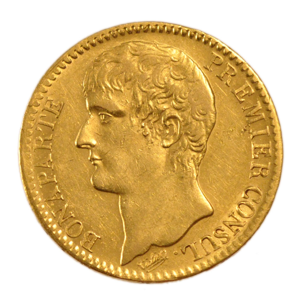 FRANCE, Napoléon I, 40 Francs, 1803, Paris, AU(55-58), Gold, Gadoury #1080, 1...