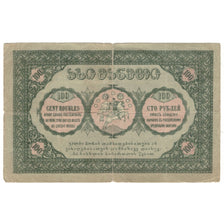 Billete, 100 Rubles, 1919, Georgia, KM:12, RC