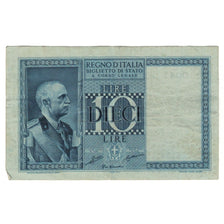 Banconote, Italia, 10 Lire, 1935, KM:25c, B