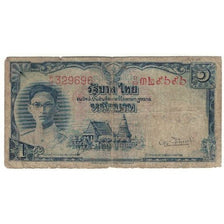 Banknote, Thailand, 1 Baht, KM:74d, VG(8-10)