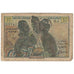 Banknote, French West Africa, 50 Francs, undated 1956, KM:45, VG(8-10)