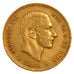 SPAIN, 25 Pesetas, 1884, Madrid, KM #687, AU(50-53), Gold, 8.10