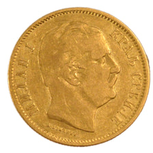Serbia, 10 Dinars, 1882, Vienne, KM #16, VF(30-35), Gold, 3.20