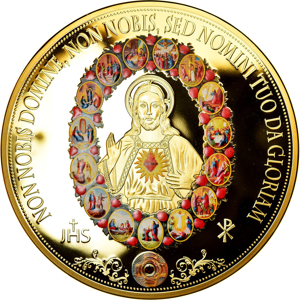 Vatican, Medal, Jésus Christ, Civitas Vaticana, Trinitas, Religions & beliefs